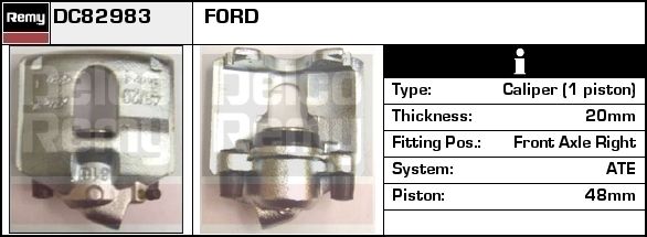 DELCO REMY Pidurisadul DC82990